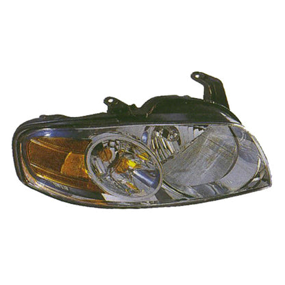 Replacement Chrome Driver Side Head Light Assembly For 2004-2006 Nissan Sentra
