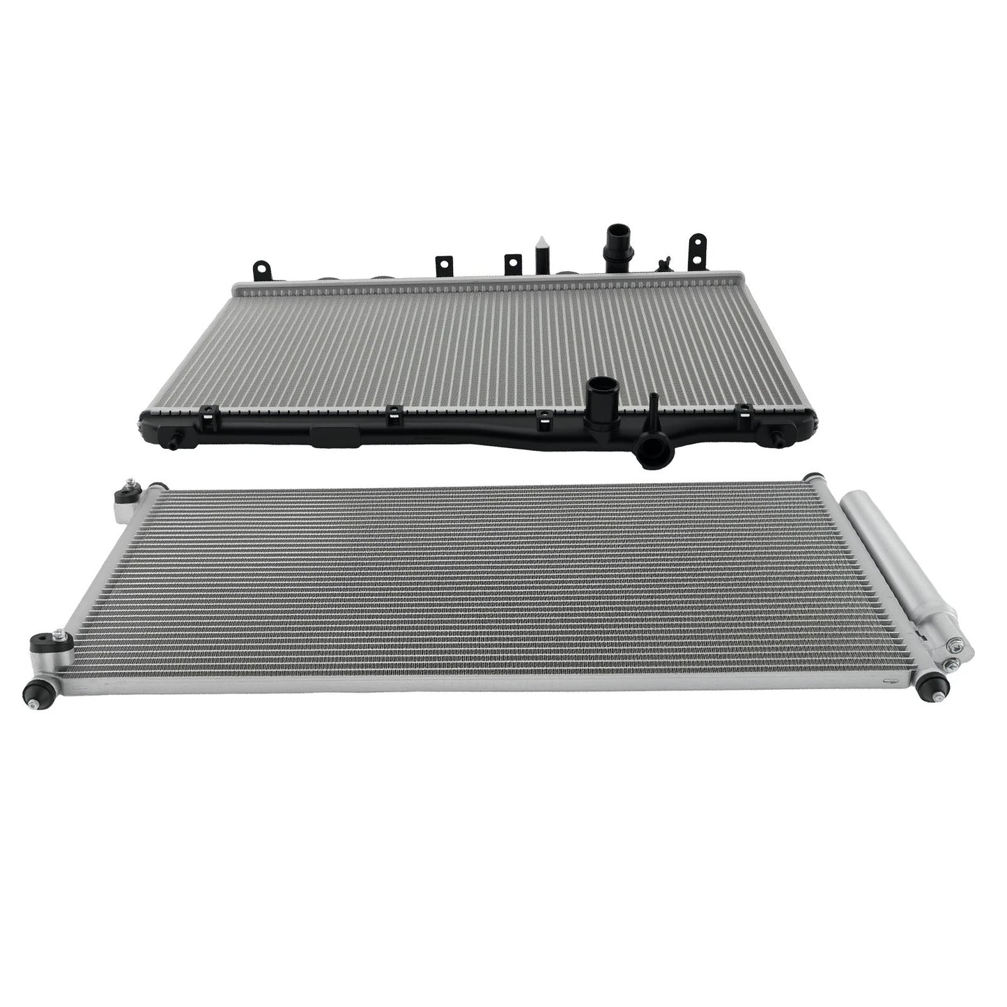 Coolant Radiator & Condenser Assembly for Honda Civic (2012–2015)
