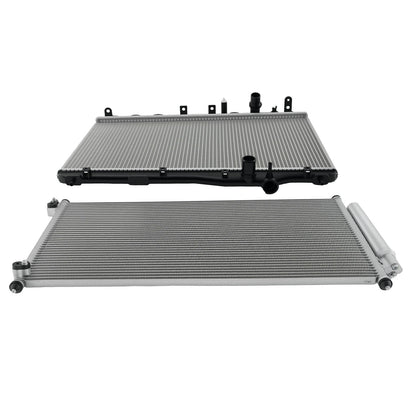 Coolant Radiator & Condenser Assembly for Honda Civic (2012–2015)