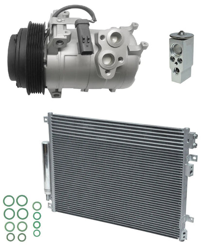 AC Compressor Kit With Condenser for Chrysler 300 3.5L (2010–2010)