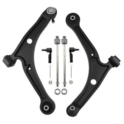 Front Lower Control Arms and Tie Rod Ends for Honda Ridgeline (2006–2014)