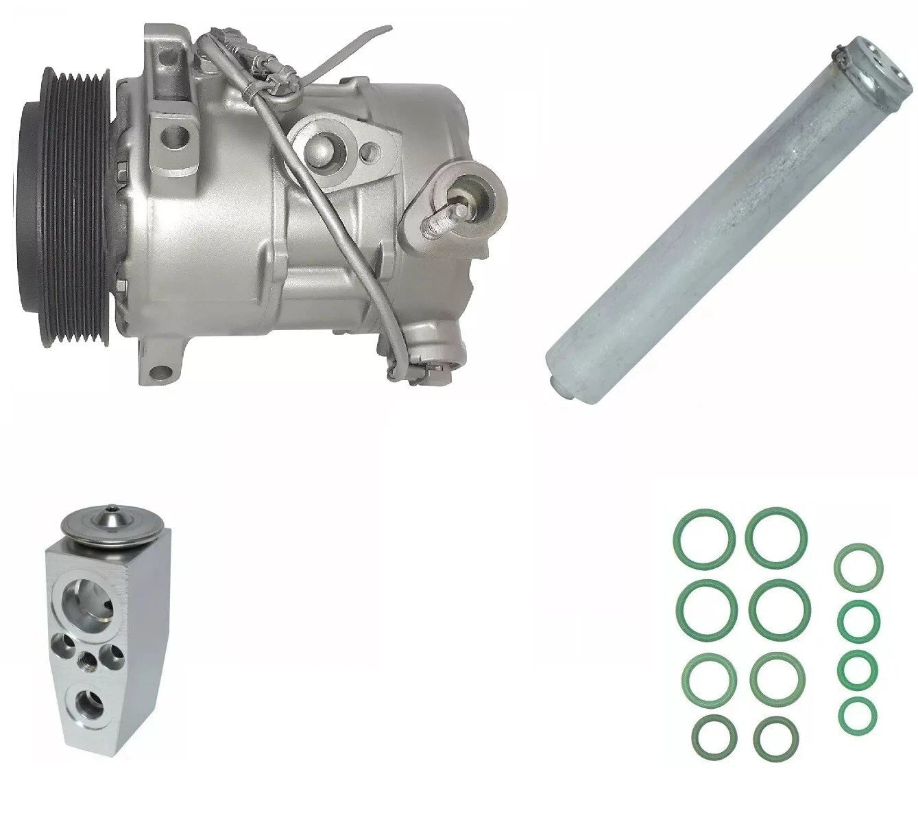 AC Compressor Kit Replacement for Dodge Caliber 2.0L (2007–2012)