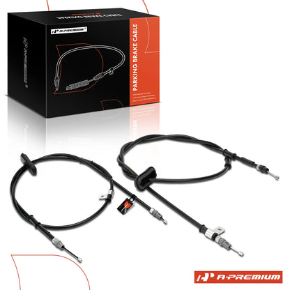 2Pcs Rear Parking Brake Cable for Chevrolet Malibu (2006–2009)