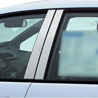 Luxury FX Chrome Pillar Post Trim Set 4pc for 2009–2013 Honda Fit
