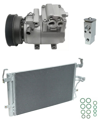 AC Compressor Kit Replacement for Hyundai Tiburon GT 2.7L (2003–2008)