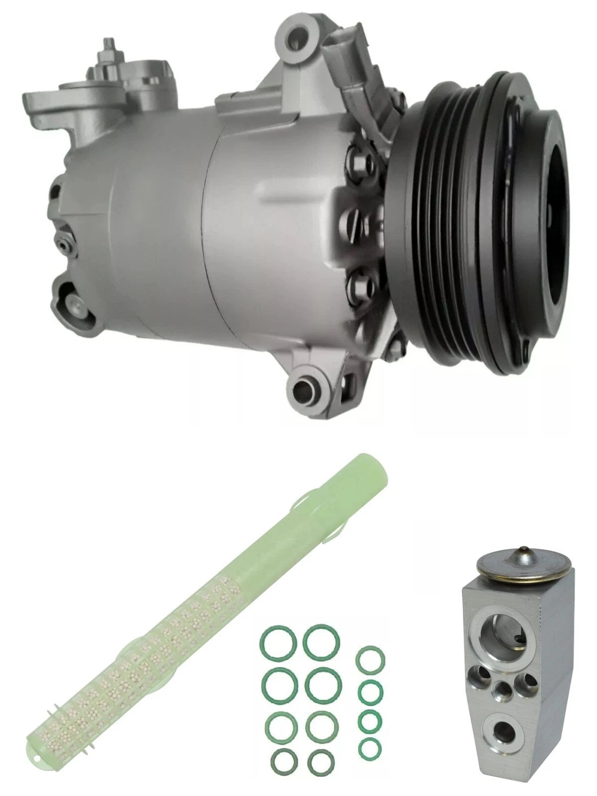 AC Compressor Kit Replacement for Ford Focus 2.3L Turbo (2016–2018)