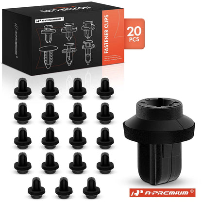 20Pcs License Plate Bracket Screw Grommet Clip for Mercedes-Benz