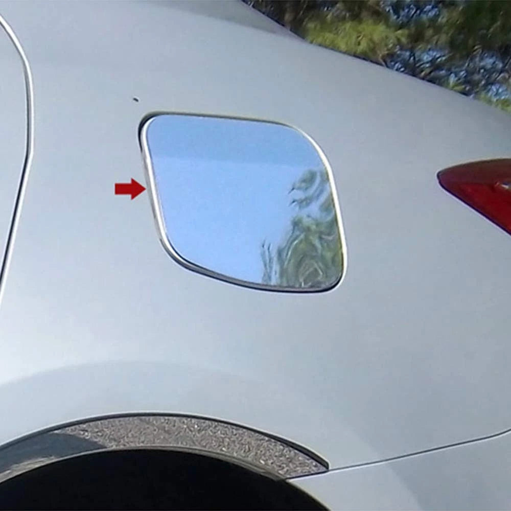 Chrome Fuel Gas Door Cover Replacement for Toyota Corolla (2014–2019)