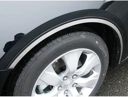 4p Luxury FX Chrome Fender Trim w/Gasket for 2008-2012 Honda Accord