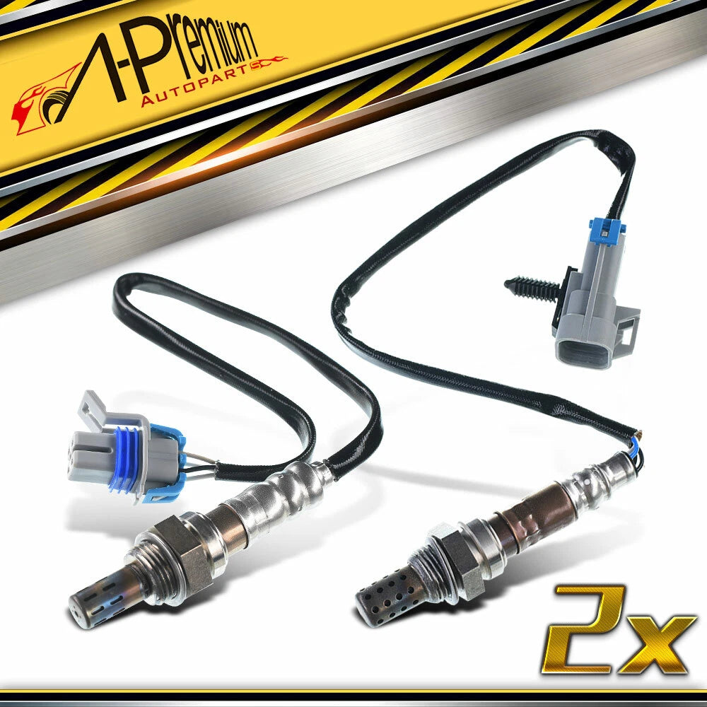 2X O2 Oxygen Sensors for Chevy Monte Carlo, Impala, Buick 