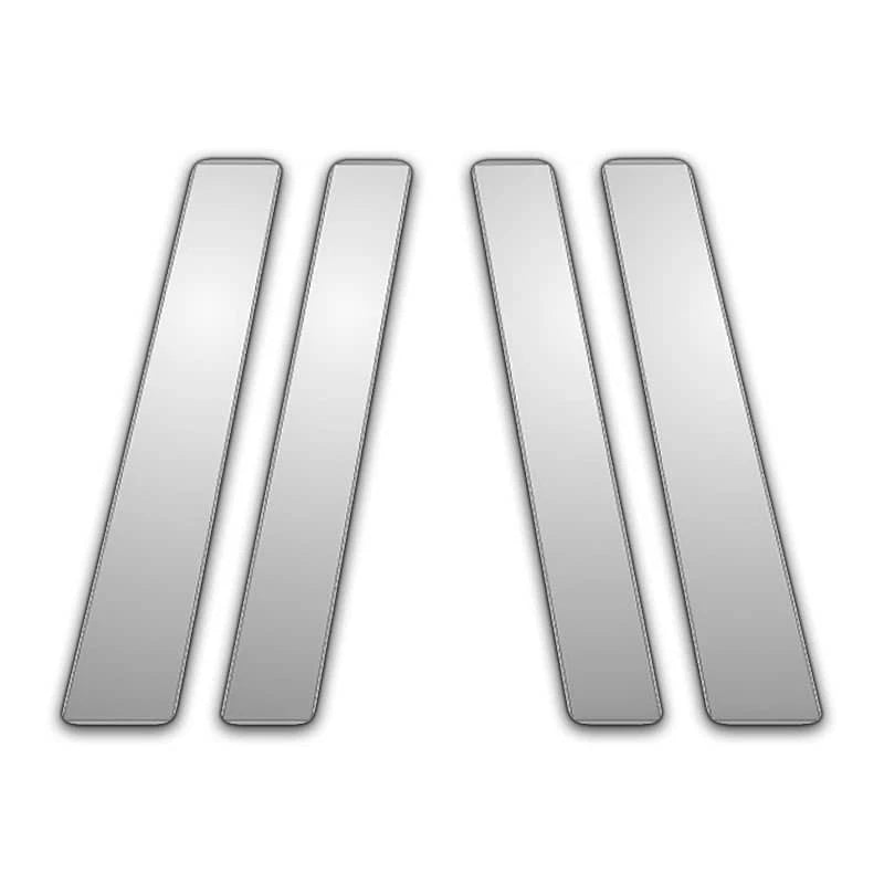 4Pc Chrome Pillar Post Covers for 2008-2015 Scion Xd - P6645A