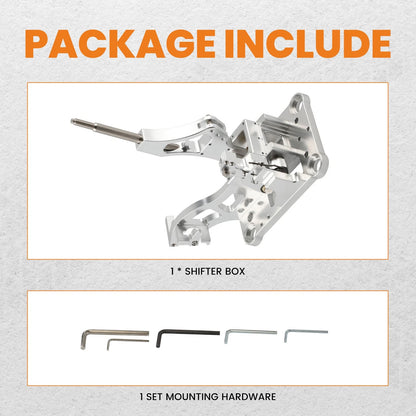 Aluminum Shifter Box Kit for Honda Civic EM2/ES (2001–2005) Manual Trans