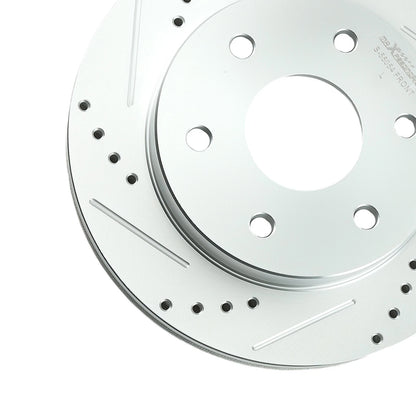 Front Brake Rotors Kit for Cadillac Escalade ESV 2003–2006/EXT 2002–2006