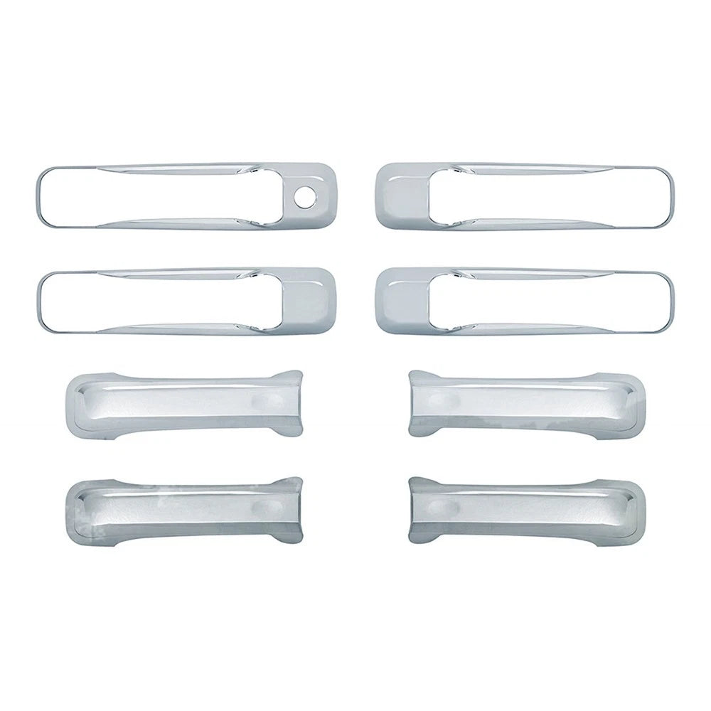 Door Handle Covers Chrome Set of 4 for 2009–2015 Dodge Ram 1500