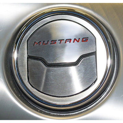A/C Vent Trim Brushed Carbon Fiber Inlay Replacement for 2015-2016 Mustang