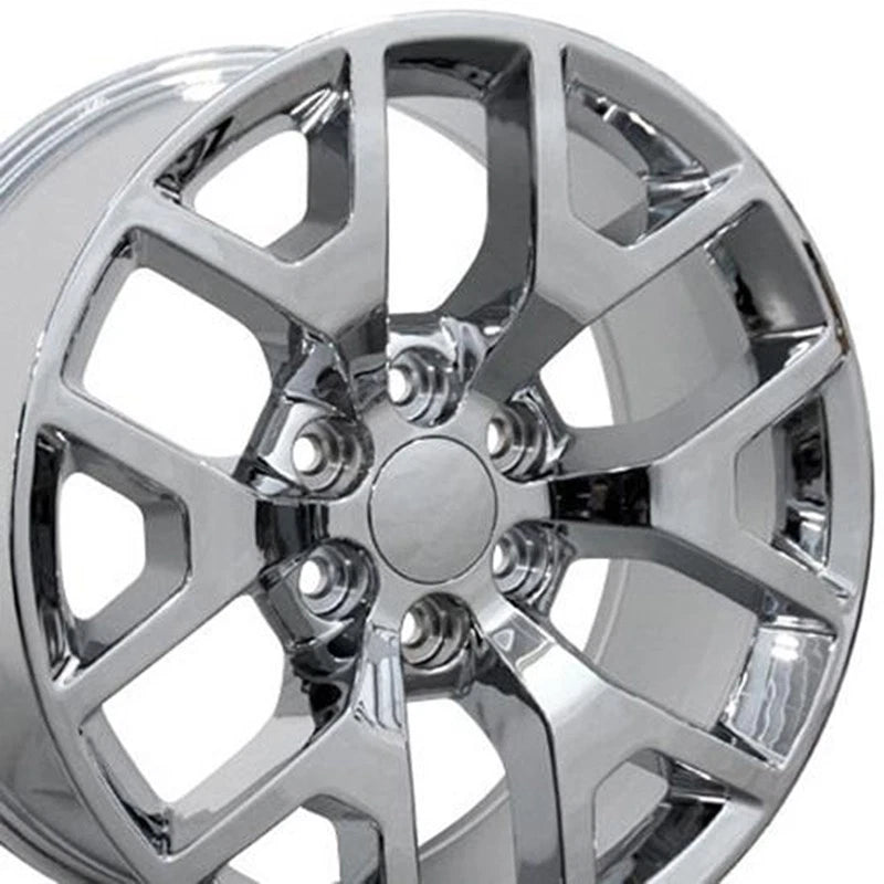 22" Chrome Wheel for 1988-2000 Chevy C2500 - RVO0806 - RVO0806
