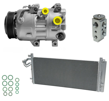 A C Compressor Kit with Condenser for Kia Stinger 3.3L (2023–2024)