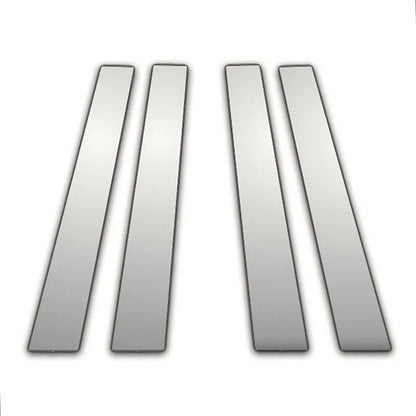 4Pc Chrome Pillar Post Covers for Ford Focus (2008–2011)