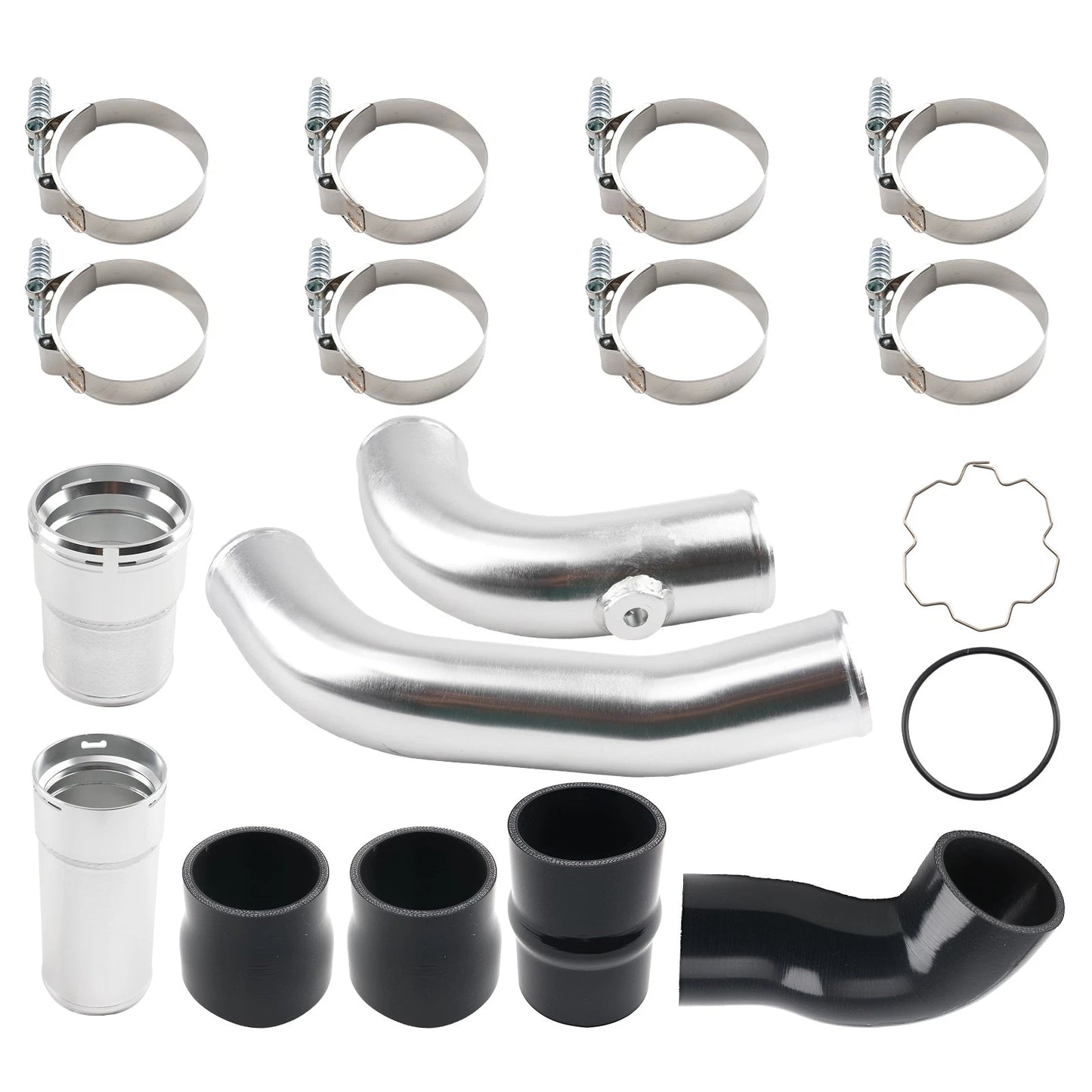 Cold & Hot Side Intercooler Pipe Boot Kit for Ford 6.7L Powerstroke (2011–2016)
