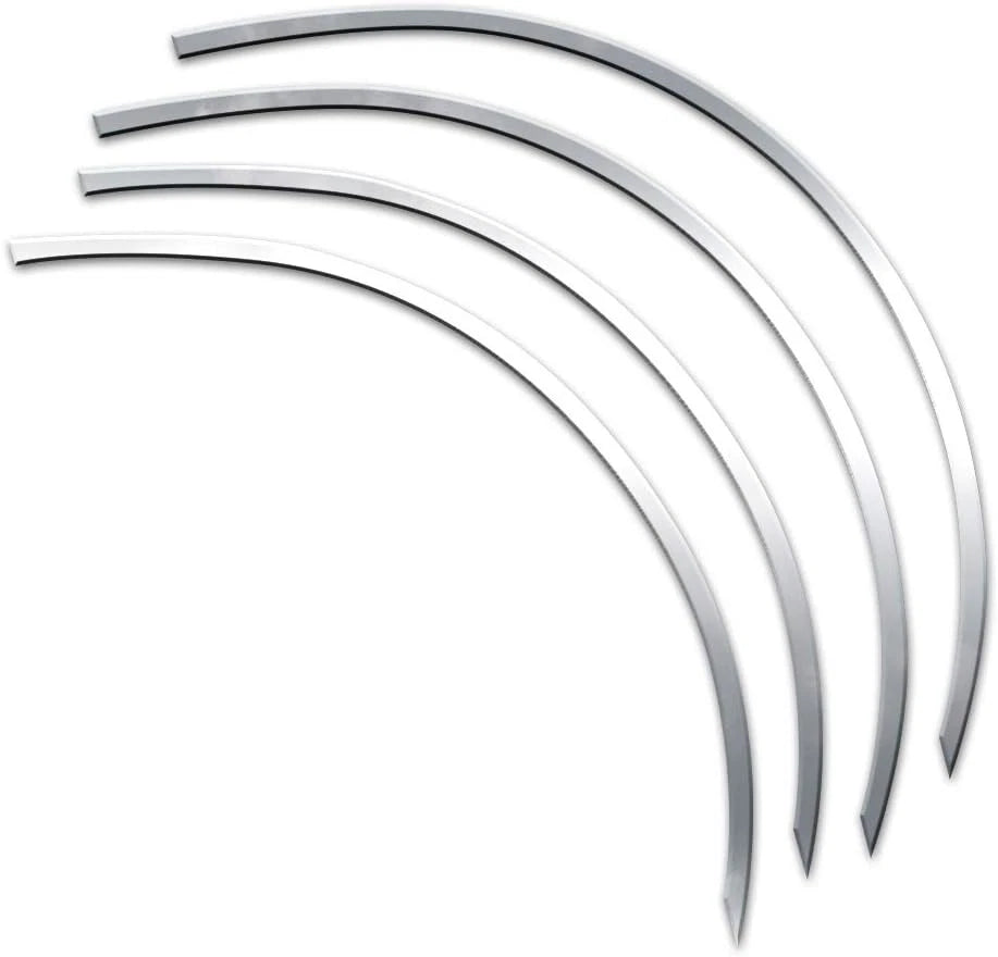 Fender Trim Kit Luxury FX Steel Long Narrow with 3M for Mercury Milan (2006–2009)