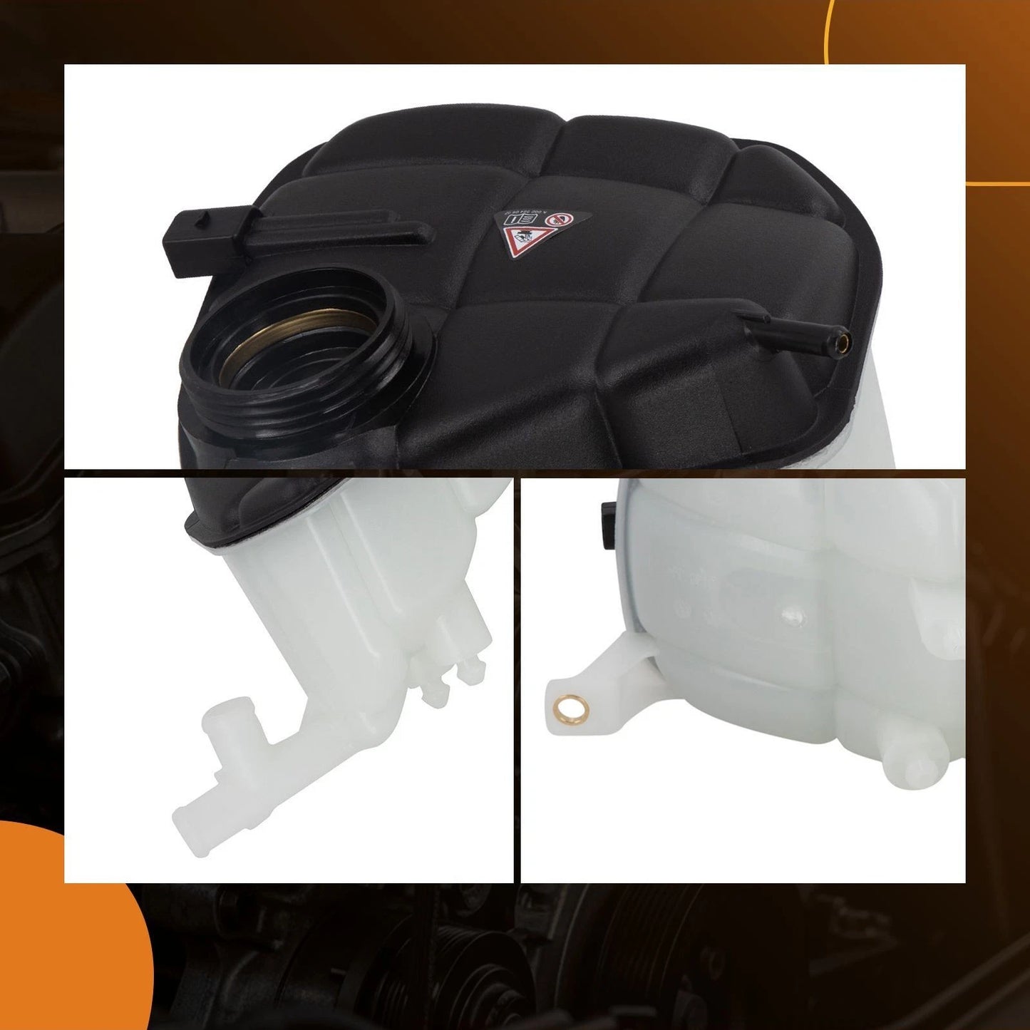 Coolant Reservoir Tank for Cadillac Escalade ESV Chevrolet GMC (2007–2014)