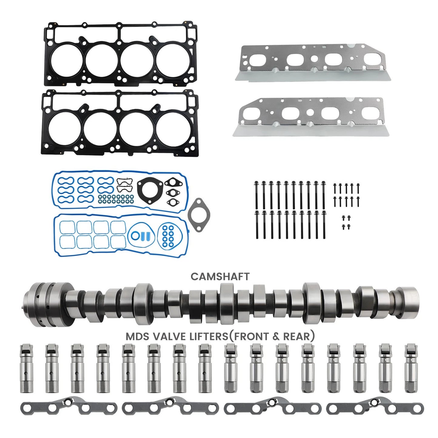 Hydraulic Lifters Camshaft Replacement Kit for 5.7L Hemi Dodge Ram 1500 (2009–2013)