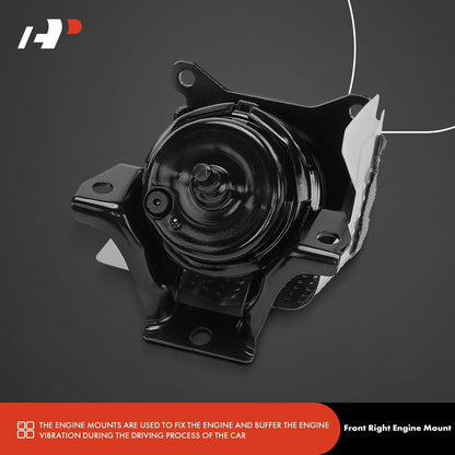 3X Engine Motor & Transmission Mount for Chevy Silverado 1500 (2014–2018)
