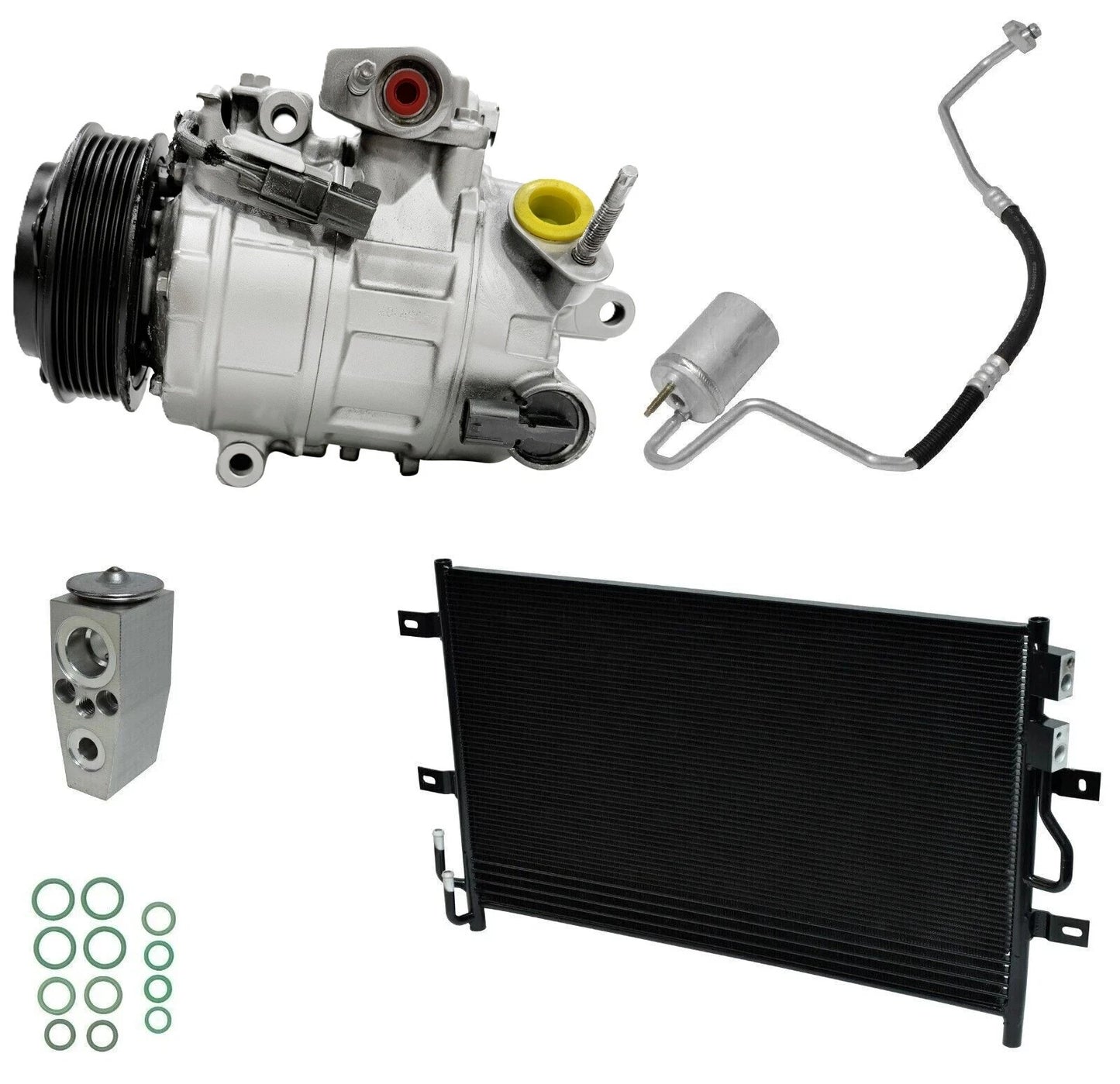 AC Compressor Kit With Condenser for Ford Taurus SHO 3.5L (2014–2014)