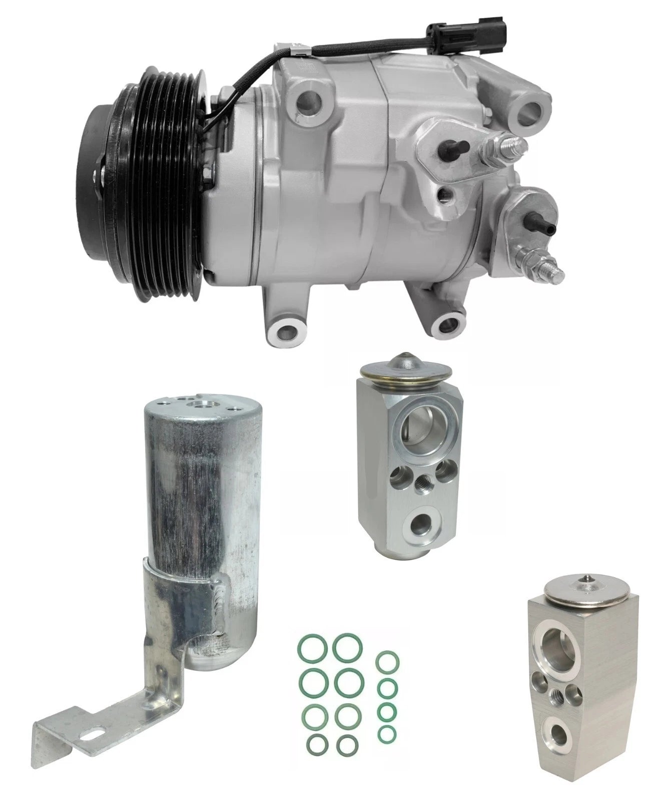 AC Compressor Kit Replacement for Ram C V 3.6L V6 (2014–2014)