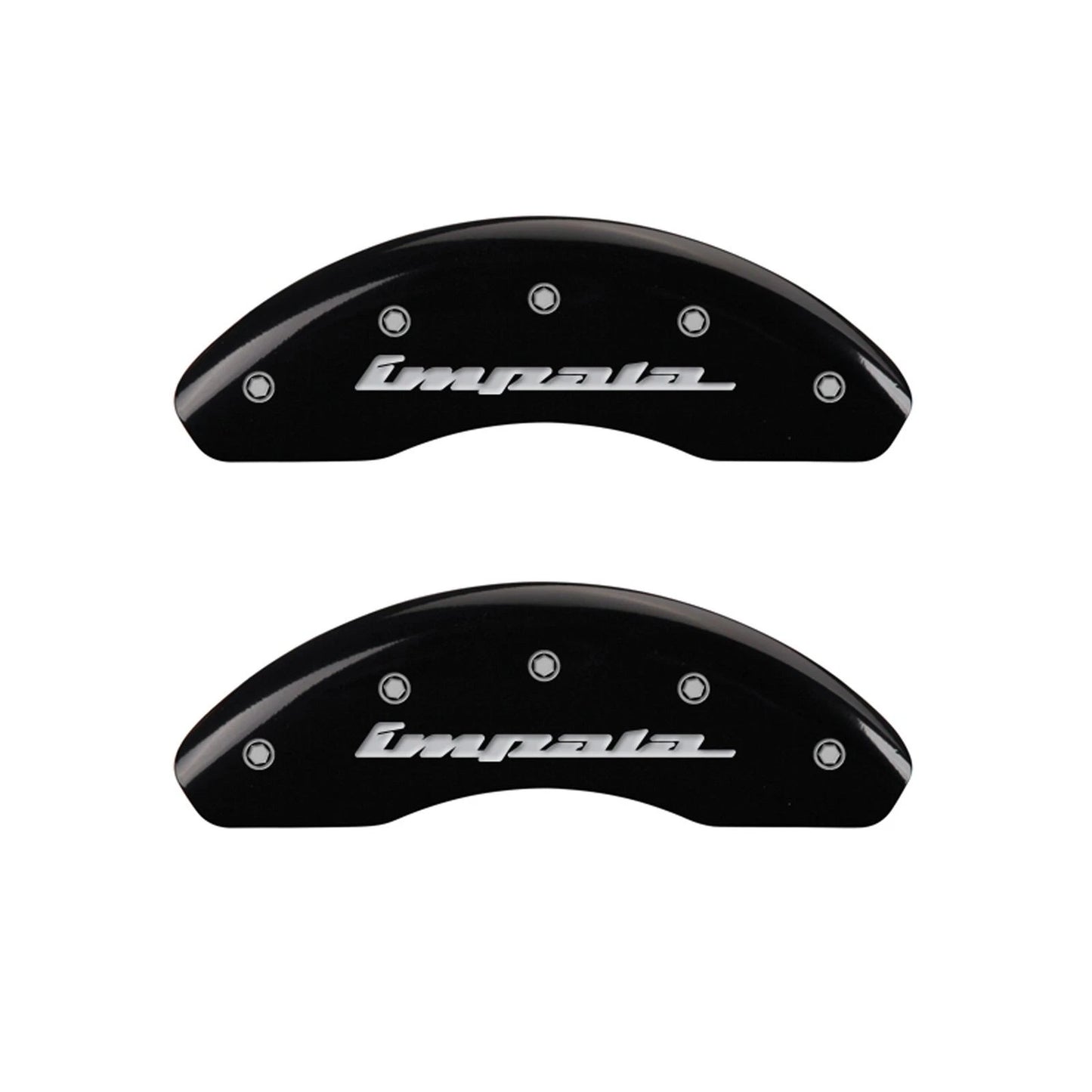 Caliper Covers Set of 4 Black for 2014–2020 Chevrolet Impala