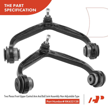 9x Front Control Arm Ball Joint Tie Rod Idler Arm for Chevy GMC (2011–2019)