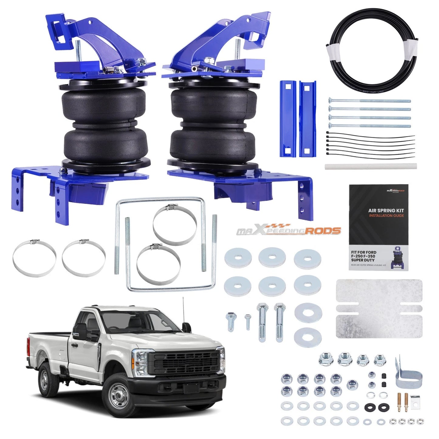 Air Helper Spring Leveling Kit for Ford F-350 Super Duty (2005–2010)