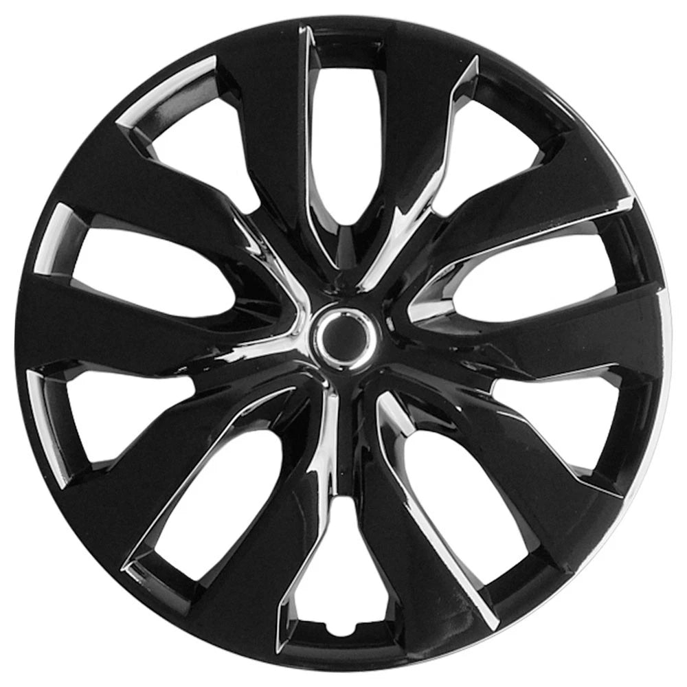 16 Inch Gloss Black Hubcaps Wheel Covers for Nissan Rogue (Set of 4) (2008–2020)