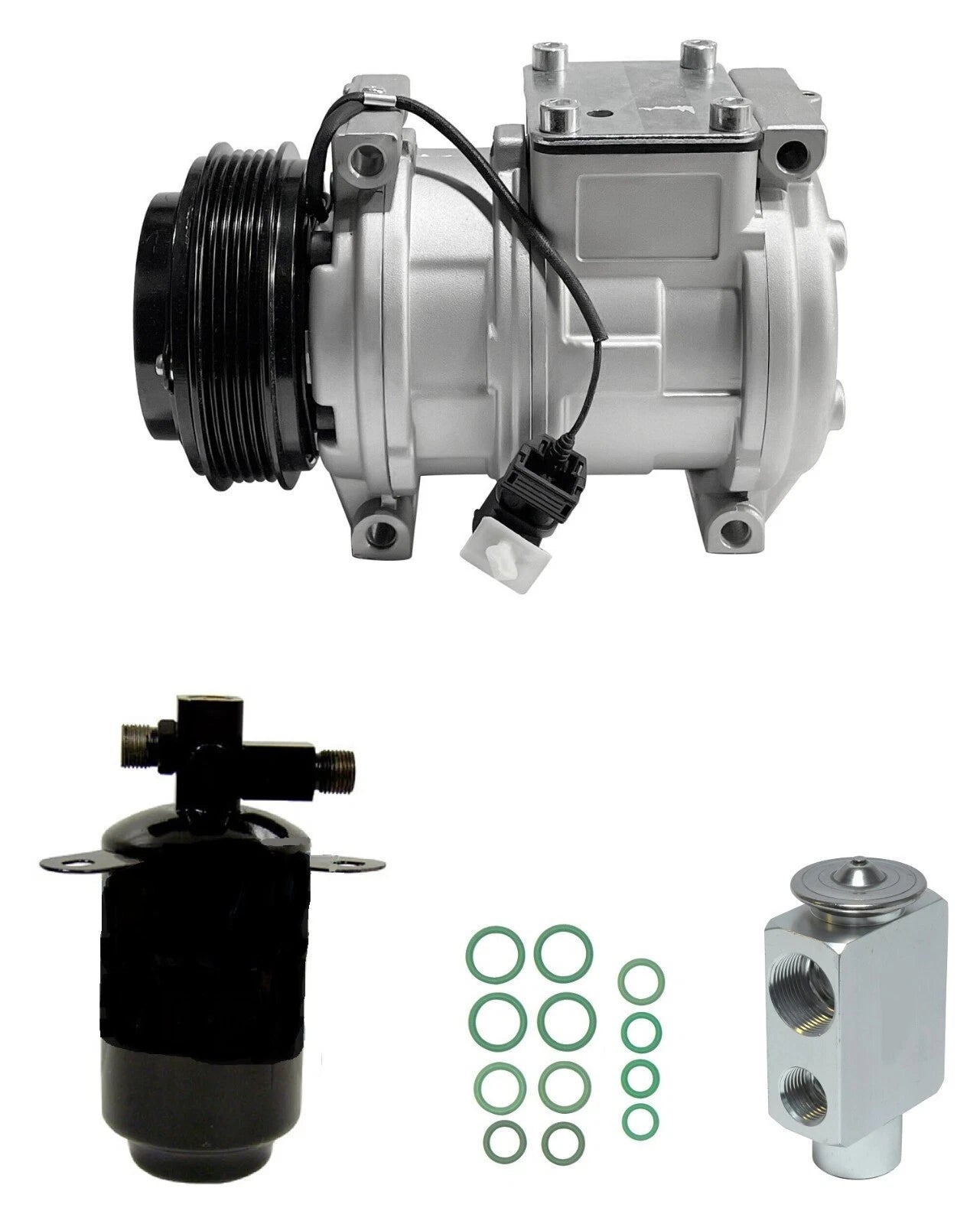 AC Compressor Kit Replacement for BMW 325iX 2.5L (1988–1989)