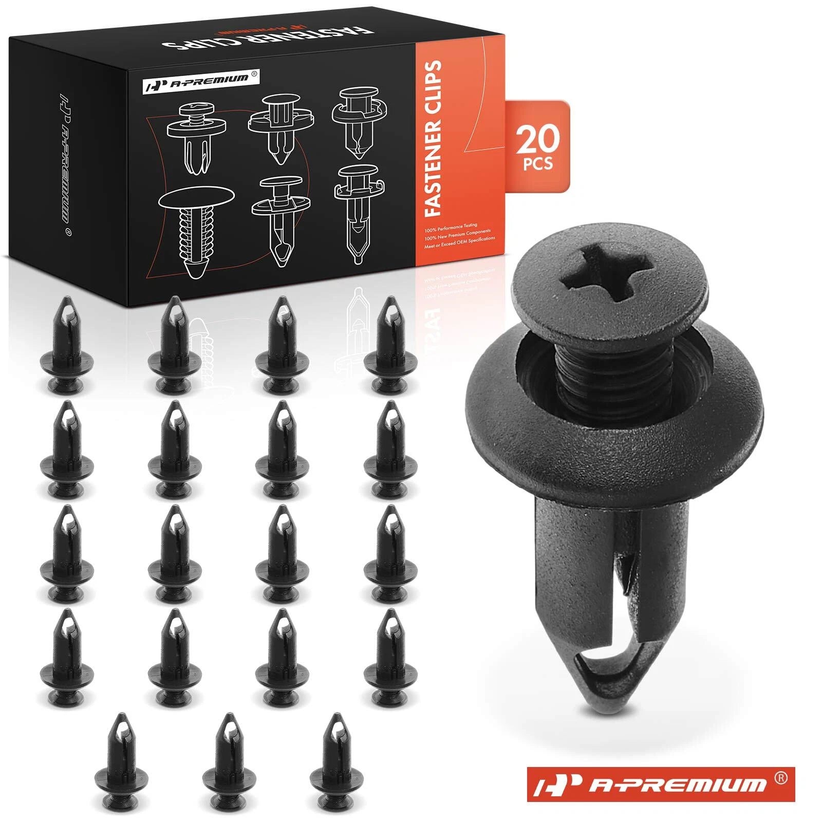 20Pcs Fender Bumper Retainer Clips for Chevrolet