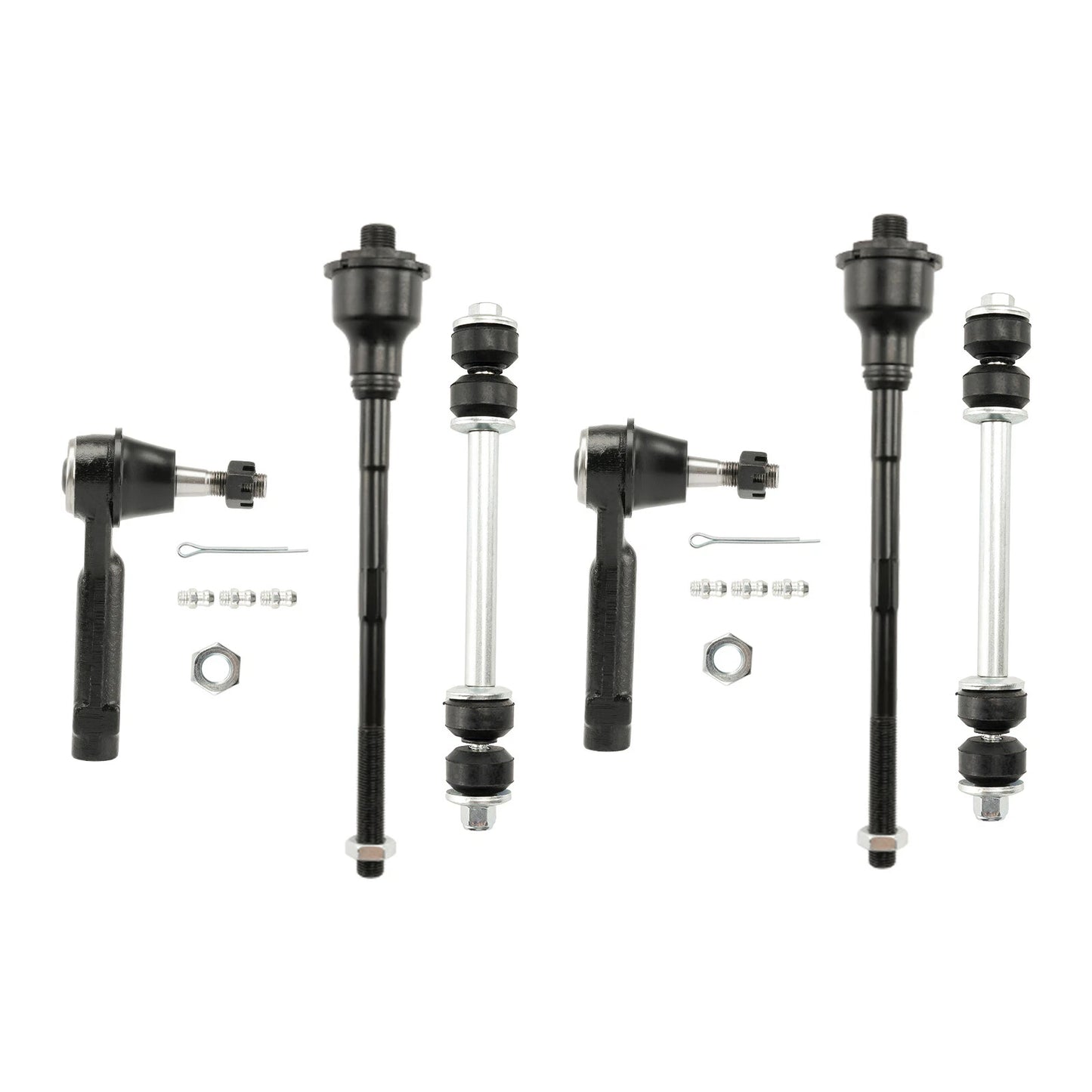 Front Upper Lower Control Arms Kit for Chevrolet Silverado 1500 (1999–2006)