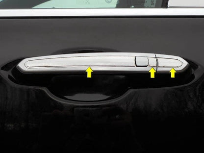 12pc. Luxury FX Polished Door Handle Accent Trim for 2020-2023 Cadillac XT6