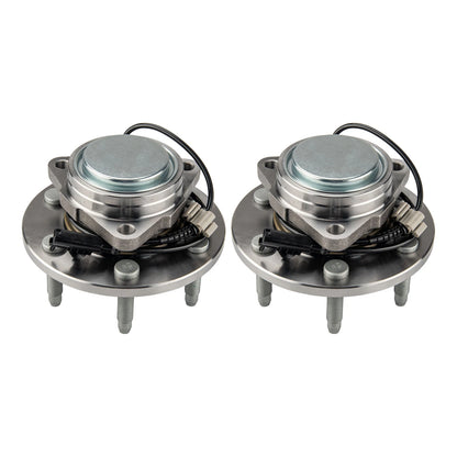 Front Wheel Bearing Hubs 2WD for Chevy GMC Silverado Sierra (2014–2019)