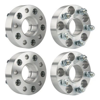 4Pcs 1.5" 5x4.5 Wheel Spacers for Toyota Honda Mazda 3 Ford Fusion (12x1.5, 64.1mm, 2012–2024)