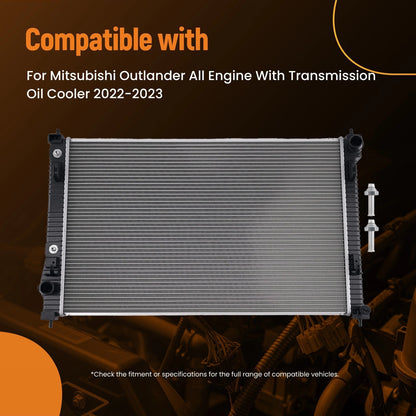 Cooling Radiator for Mitsubishi Outlander (2022–2023) AT Trans Cooler