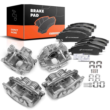 Ceramic Brake Pads & Calipers for GMC Envoy Chevrolet Saab