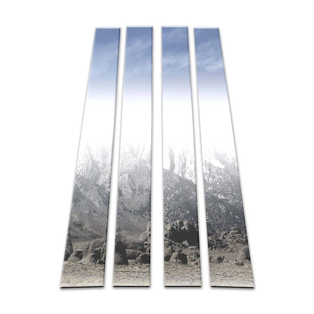 Chrome Pillar Post Covers 4Pc Replacement for Lincoln Navigator (1997–2016)