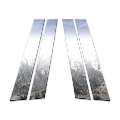 Chrome Pillar Post Covers 4Pc Replacement for Honda Insight (2010–2014)