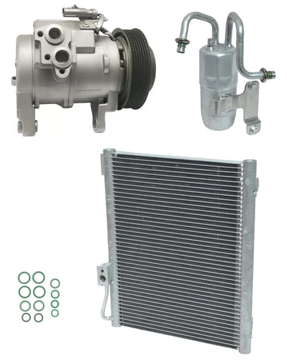 AC Compressor Kit With Condenser for Dodge Ram 4000 5.7L V8 (2005–2005)