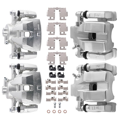 Front Rear Left Right Disc Brake Caliper Kit for Toyota Avalon Camry (2019–2023)