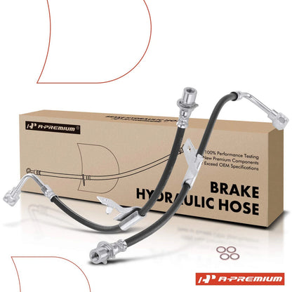 2X Front Brake Hydraulic Hose for Chevrolet Blazer (1995–1997)