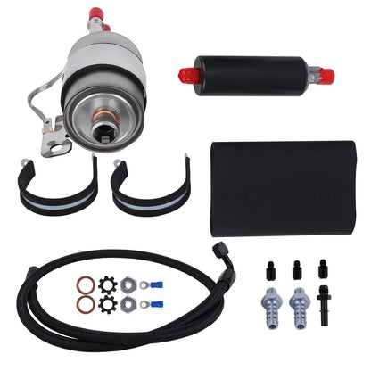 255LPH Inline High Pressure EFI Fuel Pump with Install Kit for Chevy V8 (1999–2014)