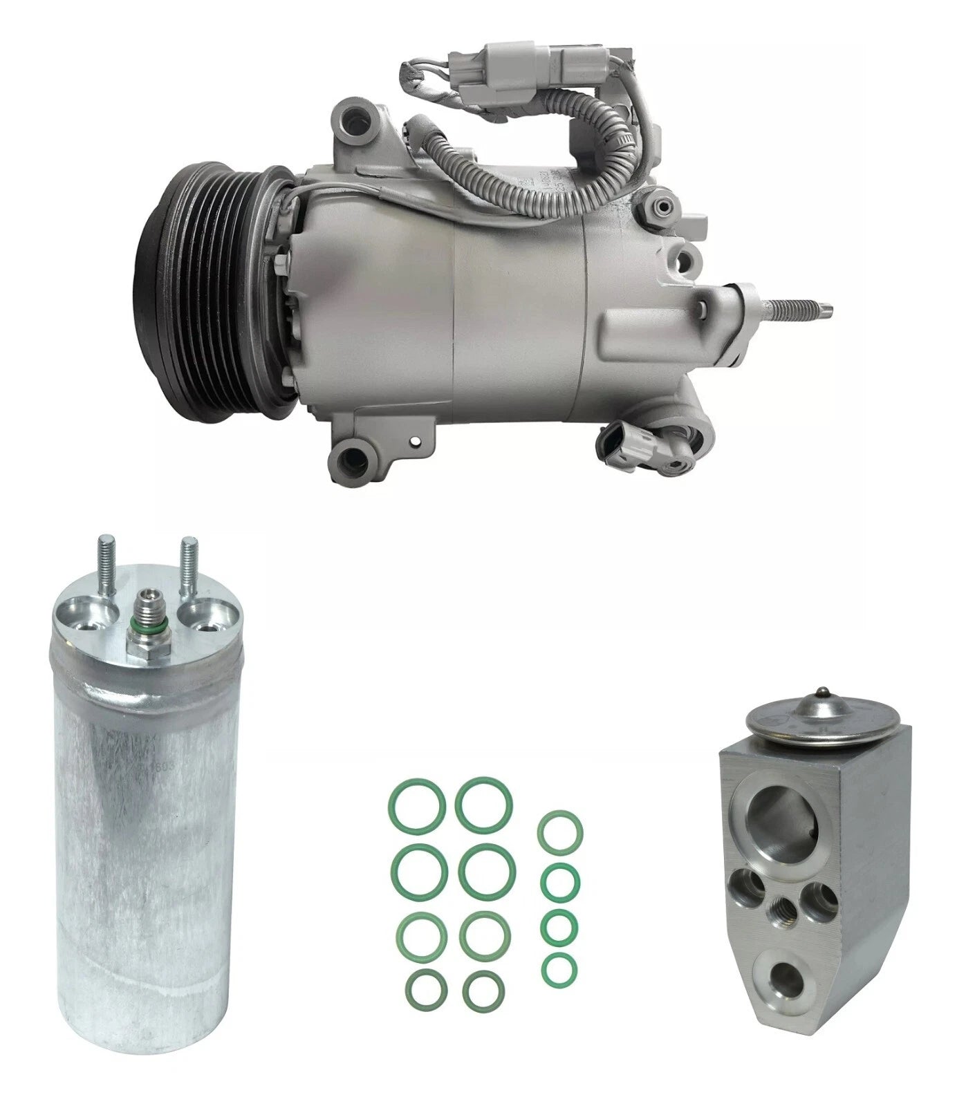 AC Compressor Kit Replacement for Ford Fiesta 1.0L Turbo (2015–2017)