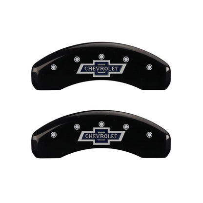 Black Caliper Covers Set of 4 100th Anniversary Logo for 2015-2020 Chevy Tahoe