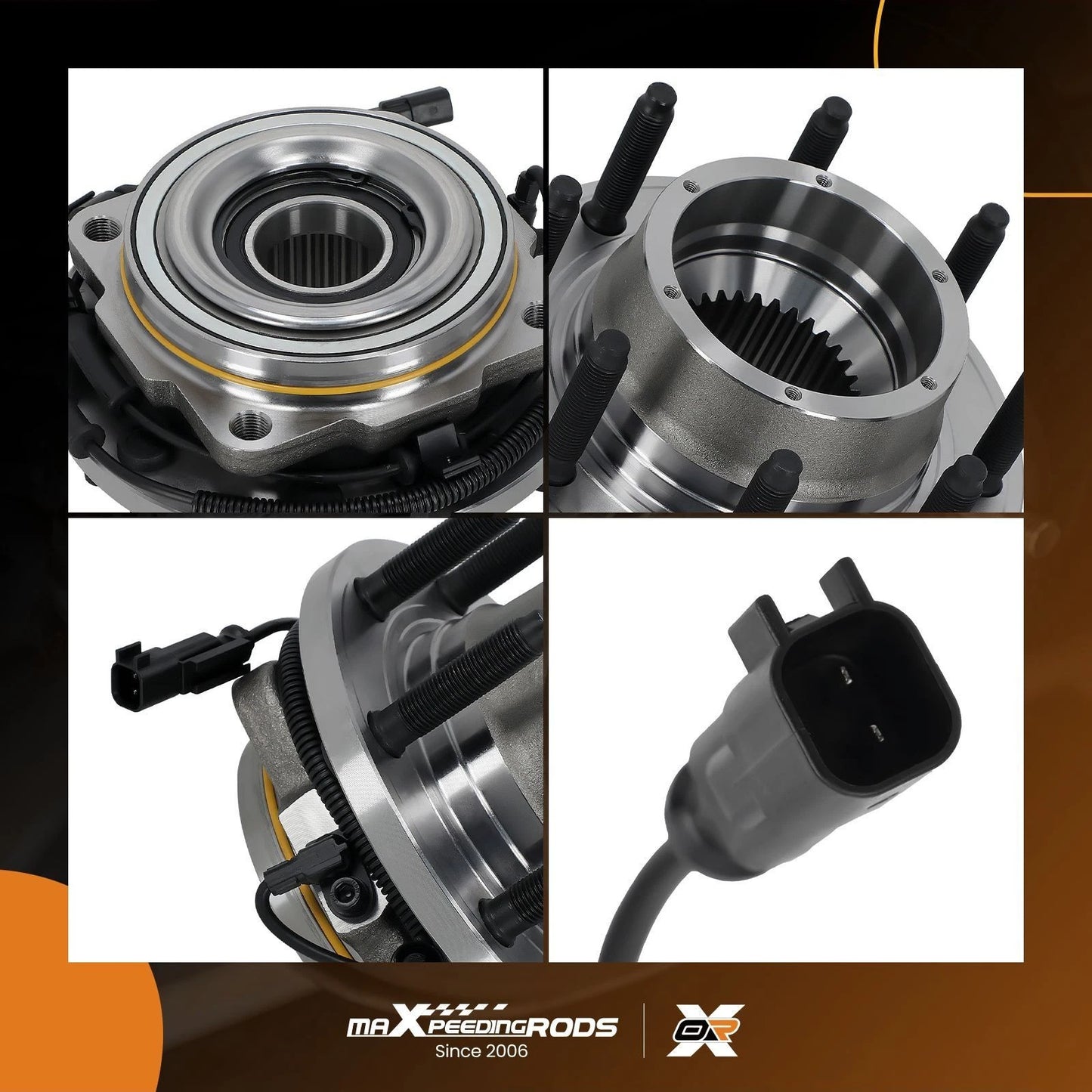 Front Wheel Hub Bearing for Ford F-250 Super Duty 4WD (2011–2016)